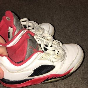 Jordan 5 Fire Red Lows